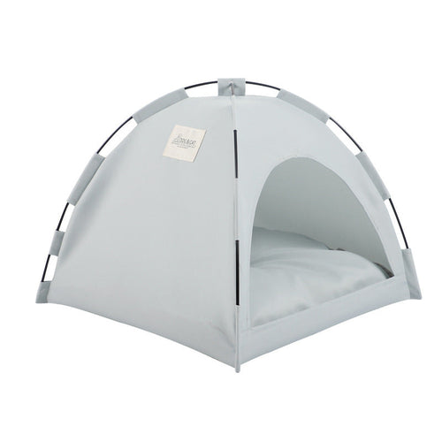 Cat Tent Cooling Mat  Dog House Pet Sofa Camping Dog Bed With Cushion